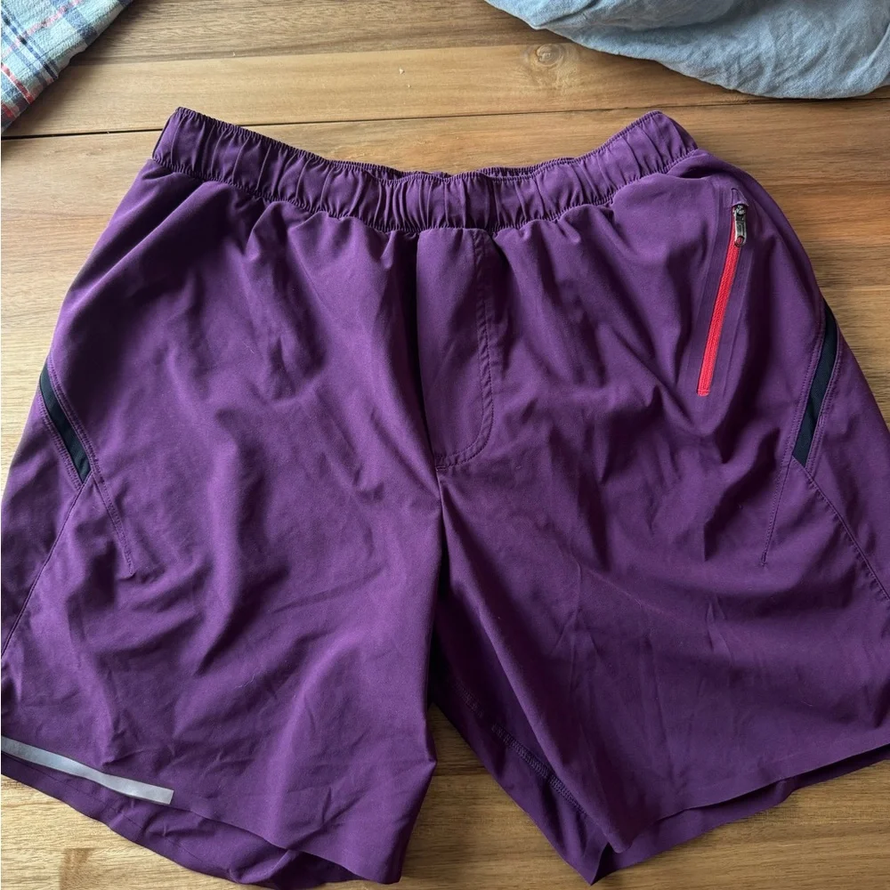 Lululemon Athletica Purple Athletic Shorts - Picture 1 of 5
